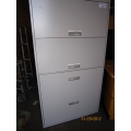 Binder Data File and Filing Cabinet Combo 4 Drawers